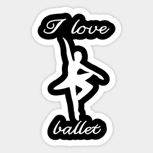 dance is my life love ballet girl teen woman mom Sticker